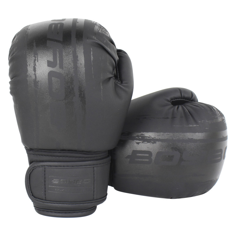 Перчатки боксерские BoyBo Stain BGS322, Флекс, черный